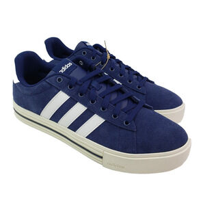 Adidas Daily 4.0 Mens Size 10.5 Dark Blue White Lifestyle Casual Sneaker Shoes